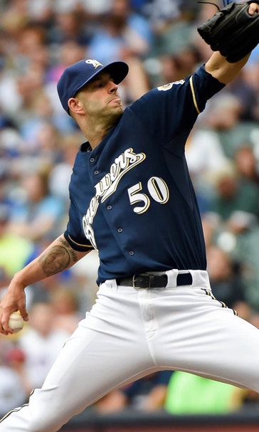 'Dream' start for Fiers ends with standing ovation from Brewers fans